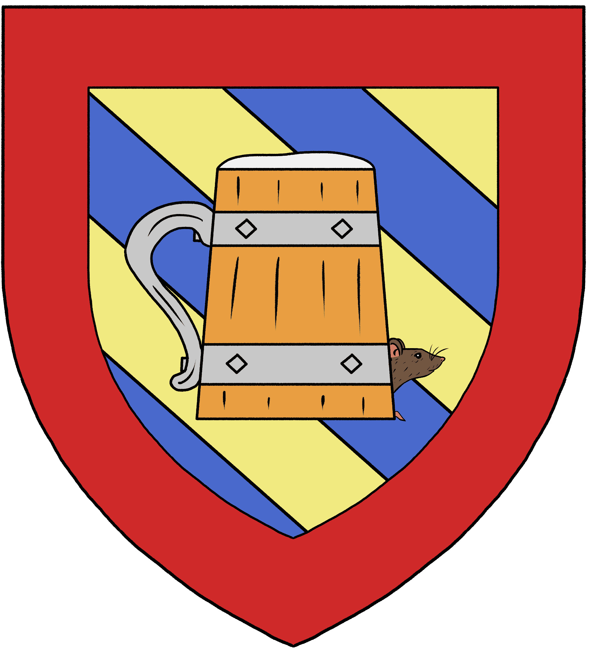 Blason du bar la Tavern' à Nevers